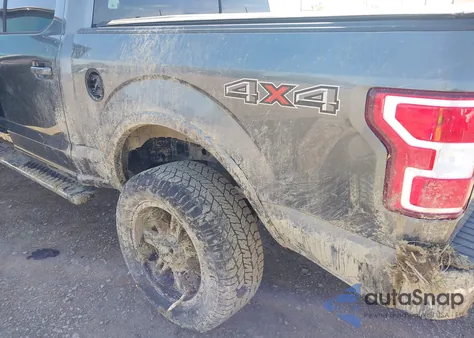 2018 Ford F-150 Lariat из США, поврежденный, VIN 1FTEW1EG1JFC91543